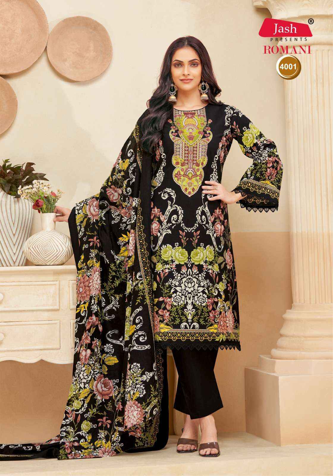 Cotton Dress Material SKU: JR-4001 - Image 1