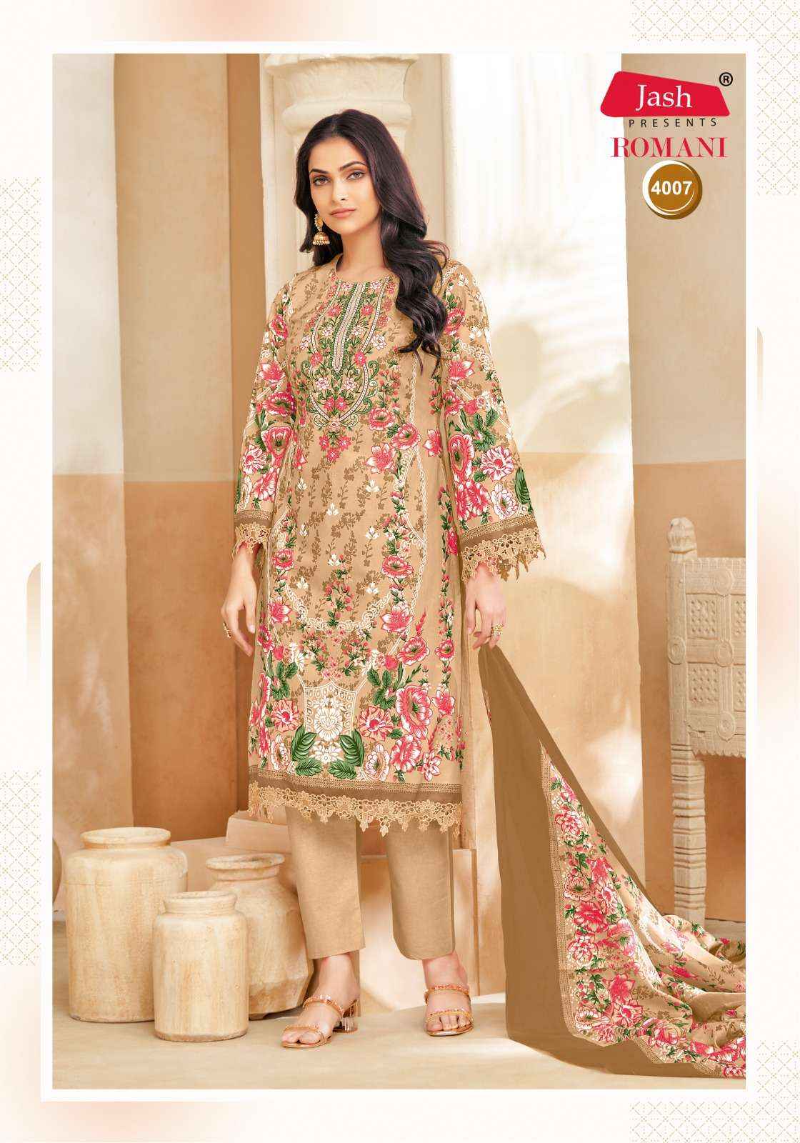 Cotton Dress Material SKU: JR-4007 - Image 1