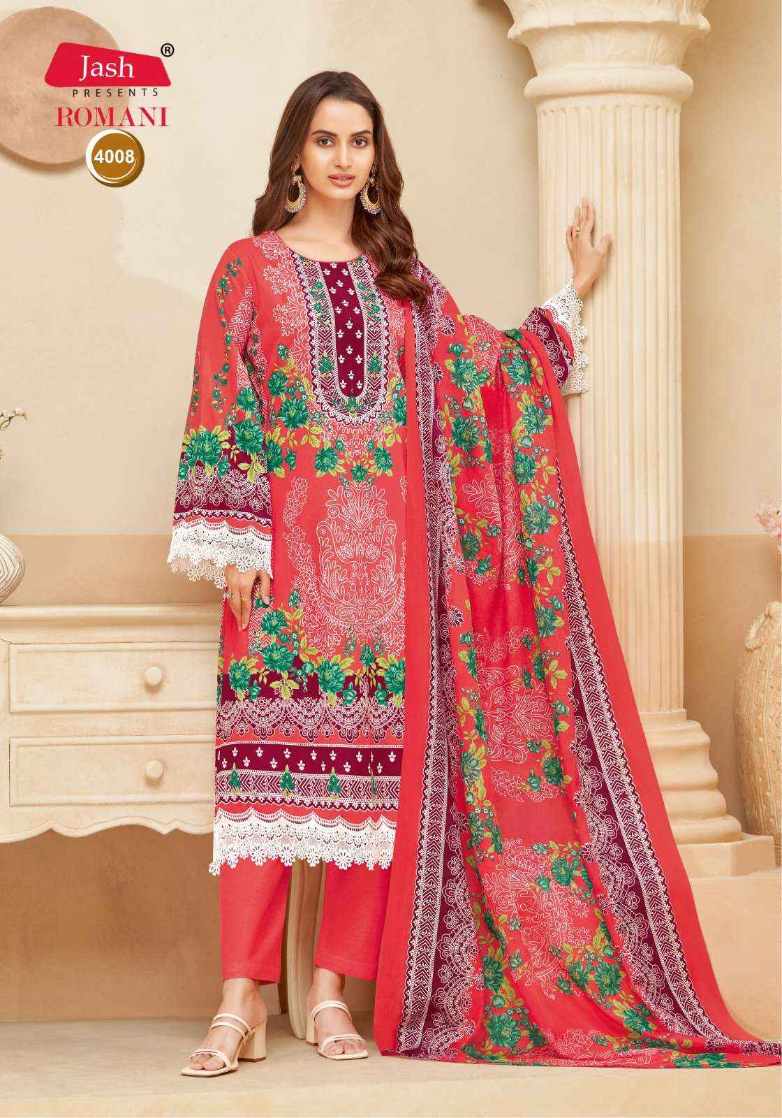 Cotton Dress Material SKU: JR-4008 - Image 1